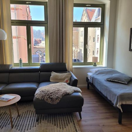 Cosel Apartment Altstadt Radfahrer Balkon Meissen Bagian luar foto